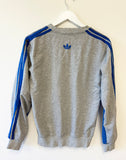 80's PORSCHE + ADIDAS BLUE RACING VINTAGE SWEATSHIRT