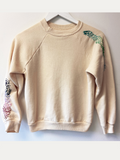 Sunset Hand Embroidered Vintage Sweatshirt