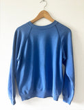 PERIWINKLE PLAIN RAGLAN VINTAGE SWEATSHIRT