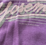 80'S FADED PURPLE YOSEMITE VINTAGE HOODIE SWEATSHIRT