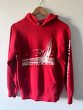 1982 RED SAN FRANCISCO VINTAGE HOODIE SWEATSHIRT