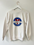 80'S VUARNET ICONIC LOGO WHITE RAGLAN VINTAGE SWEATSHIRT