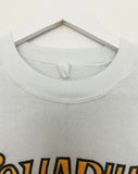 RARE 80'S VINTAGE AQUARIUS WHITE RAGLAN SWEATSHIRT