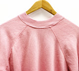 BABY PINK 80'S RAGLAN VINTAGE SWEATSHIRT