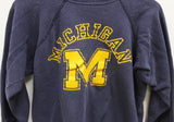 80's MICHIGAN NAVY RAGLAN VINTAGE SWEATSHIRT