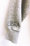GREY LIBRA ZODIAC SWEATSHIRT