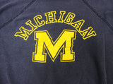 80's MICHIGAN NAVY RAGLAN VINTAGE SWEATSHIRT