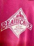 HOT PINK 80's BEAVER CANOE OMER STRINGER VINTAGE SWEATSHIRT