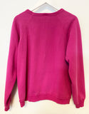 HOT PINK 80's BEAVER CANOE OMER STRINGER VINTAGE SWEATSHIRT