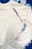 Sunset Hand Embroidered Vintage Sweatshirt