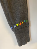 Rainbow Hand Embroidered Vintage Sweatshirt