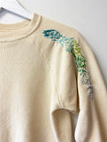 Sunset Hand Embroidered Vintage Sweatshirt