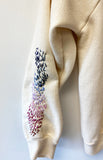 Sunset Hand Embroidered Vintage Sweatshirt