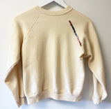 Sunset Hand Embroidered Vintage Sweatshirt