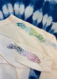 Sunset Hand Embroidered Vintage Sweatshirt