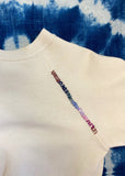 Sunset Hand Embroidered Vintage Sweatshirt