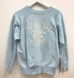 60's BABY BLUE CARMICHAEL COUGARS VINTAGE SWEATSHIRT