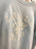 60's BABY BLUE CARMICHAEL COUGARS VINTAGE SWEATSHIRT