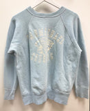 60's BABY BLUE CARMICHAEL COUGARS VINTAGE SWEATSHIRT