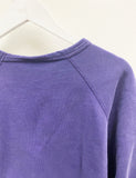 PURPLE 80's BEAVER CANOE OMER STRINGER VINTAGE SWEATSHIRT