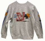 OCEAN PACIFIC 80'S GREY VINTAGE SWEATSHIRT