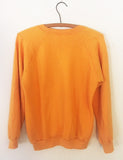 80'S CORNFLOWER YELLOW VINTAGE SWEATSHIRT