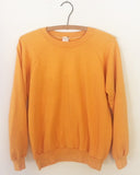 80'S CORNFLOWER YELLOW VINTAGE SWEATSHIRT
