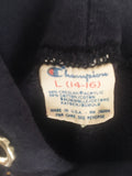 NAVY BLUE NOTRE DAME VINTAGE HOODIE SWEATSHIRT