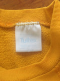 YELLOW ADRIAN BLACKHAWKS VINTAGE SWEATSHIRT