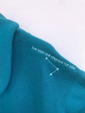 TEAL LIBRA ZODIAC HOODIE SWEATSHIRT