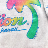 NEON LOCAL MOTION WHITE RAGLAN VINTAGE SWEATSHIRT