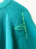 GREEN CAPRICORN ZODIAC SWEATSHIRT