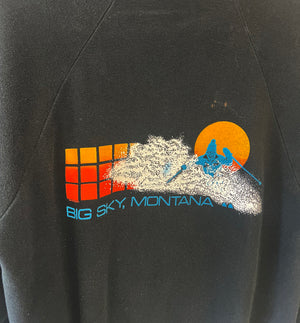 BIG SKY MONTANA 80'S SKI VINTAGE SWEATSHIRT