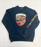 VINTAGE BLACK PORSCHE SWEATSHIRT