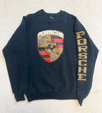 VINTAGE BLACK PORSCHE SWEATSHIRT