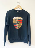 VINTAGE BLACK PORSCHE SWEATSHIRT