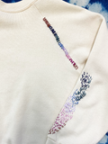 Sunset Hand Embroidered Vintage Sweatshirt