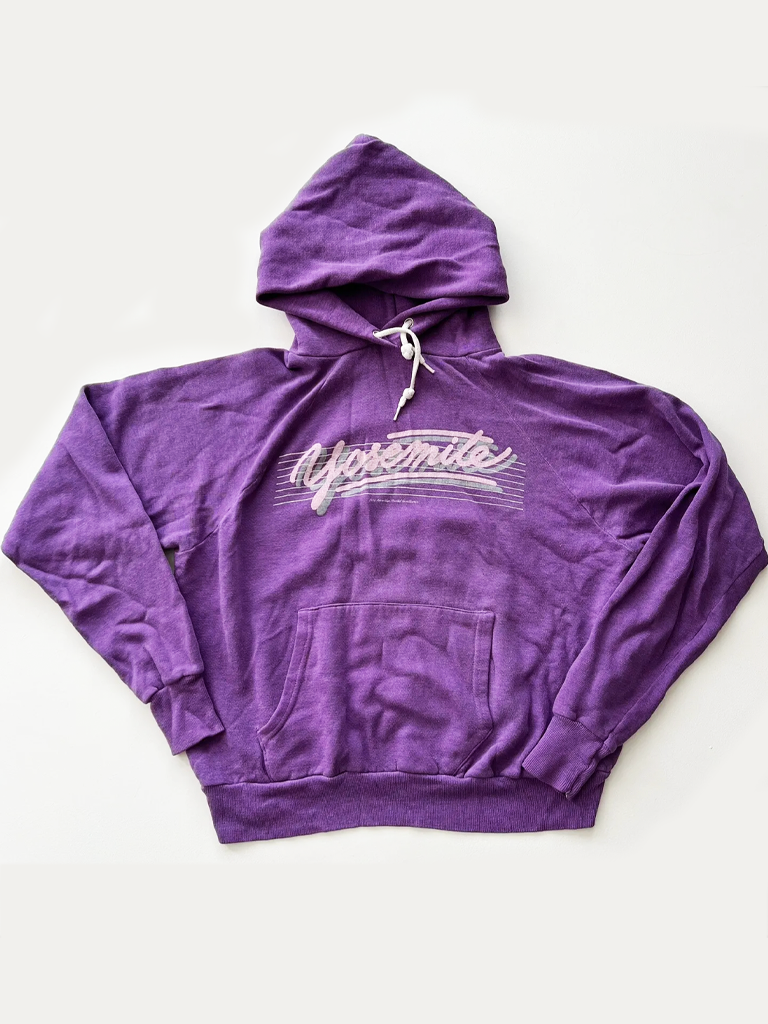 Faded cheap purple hoodie