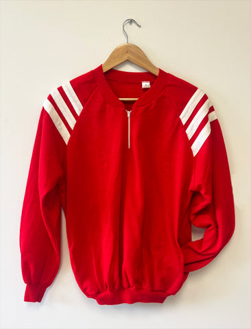 お歳暮・冬ギフト特集 2024 人気ランキング & RED 80's WHITE SWEATSHIRT VINTAGE RAGLAN ZIPPER STRIPED トップス