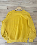 90'S YELLOW WINTERHALTER MIDDLE SCHOOL VINTAGE SWEATSHIRT -M