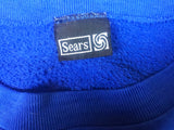 COBALT BLUE RAGLAN VINTAGE SWEATSHIRT