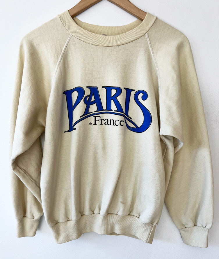 80'S PARIS FRANCE VINTAGE SWEATSHIRT