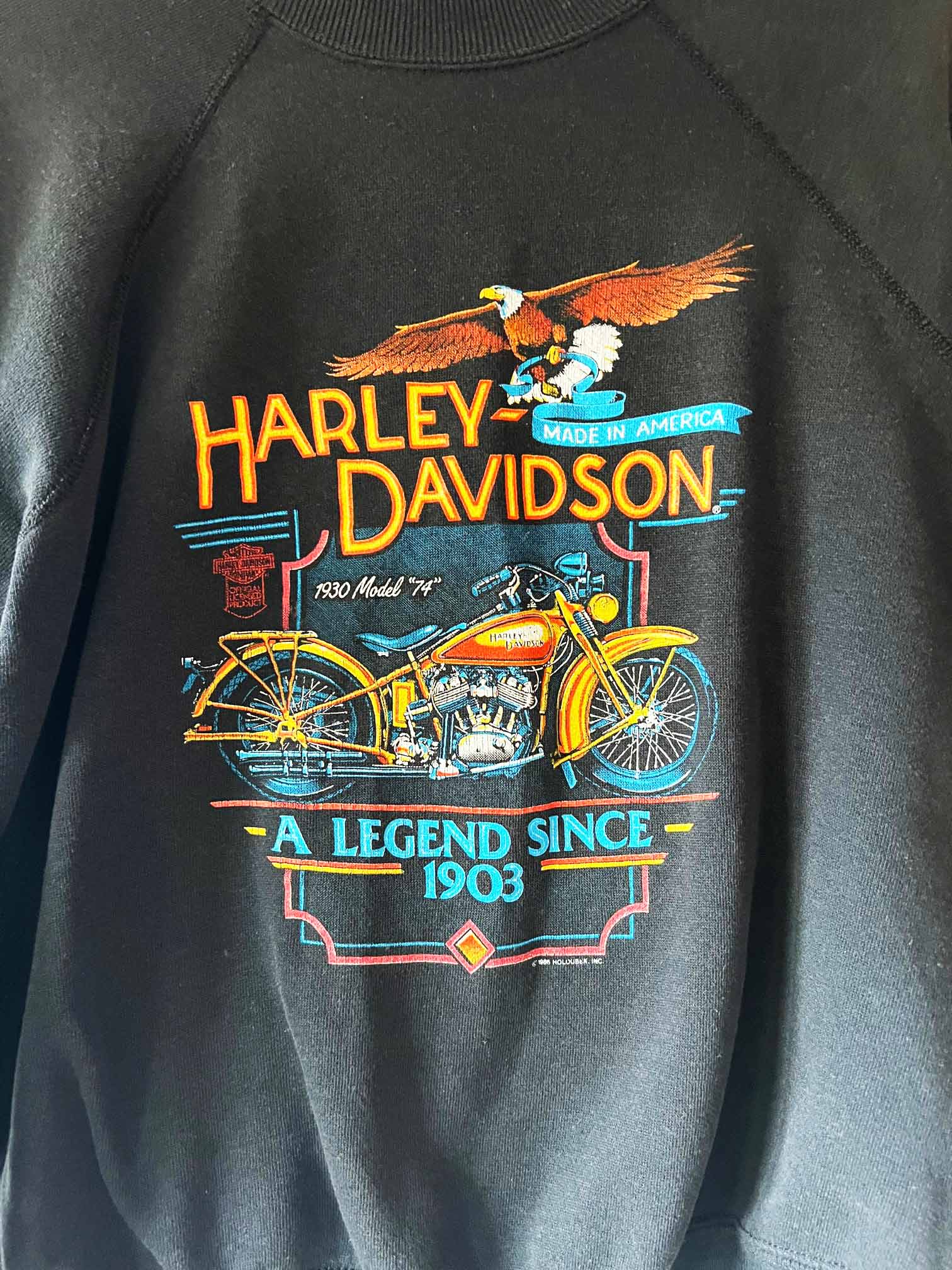 1980’s VINTAGE HARLEY DAVIDSON SWEATSHIRT